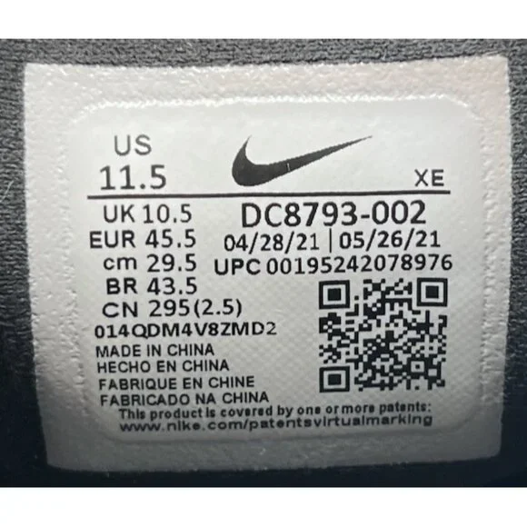 Nike Men’s Pegasus Trail 3 GORE-TEX Running Shoes Black/Red Size 11.5 DC8793-002 - Picture 11 of 11